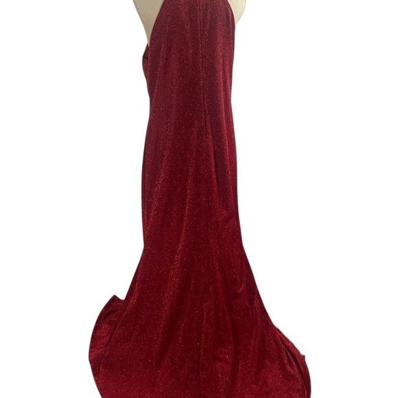 Ava Presley Red Prom dress 20w - Picture 4 of 5